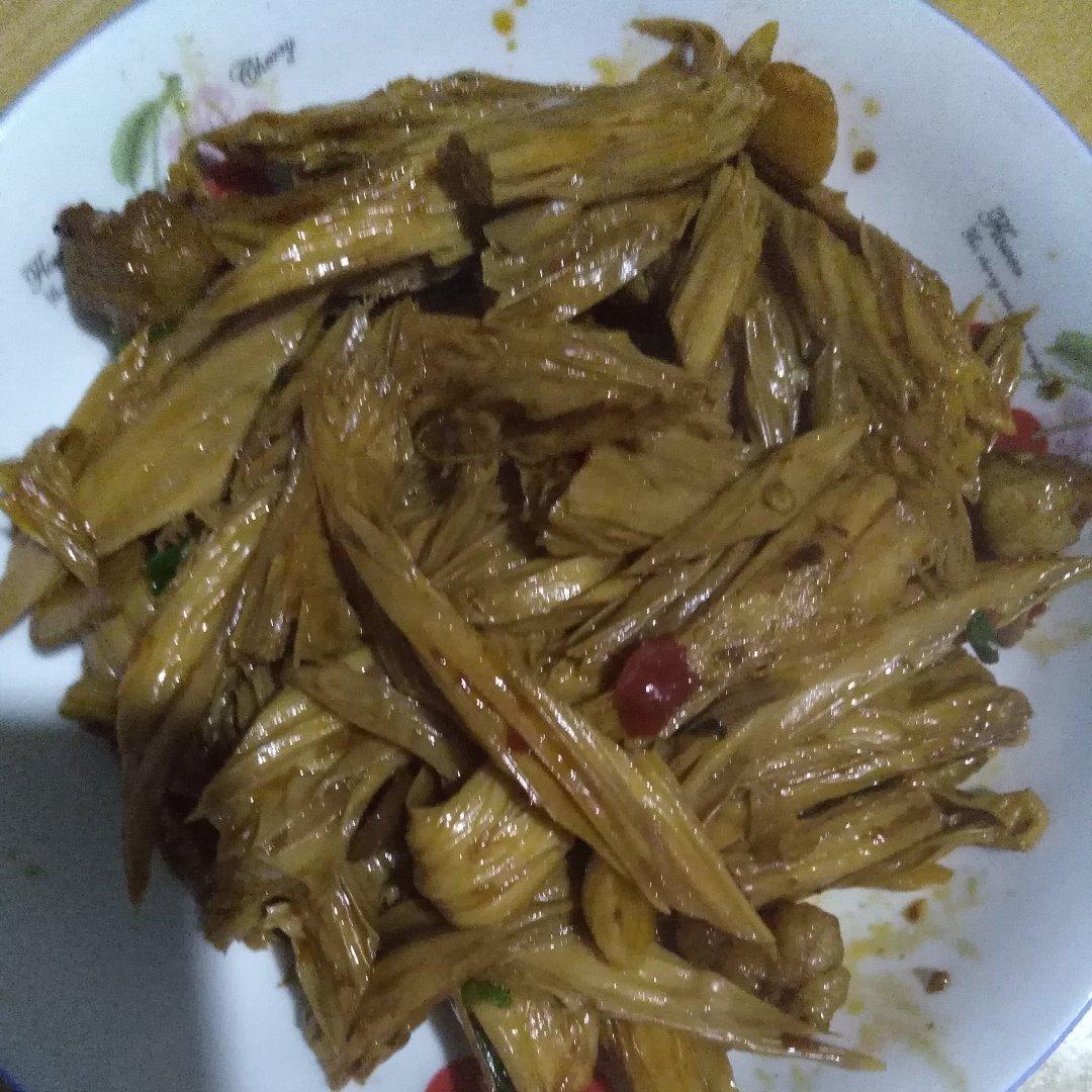 超级下饭的腐竹炖肉！