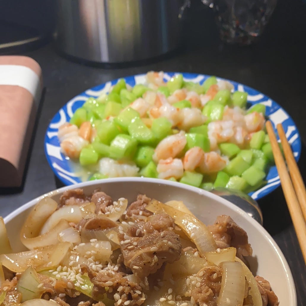 黄瓜炒虾仁