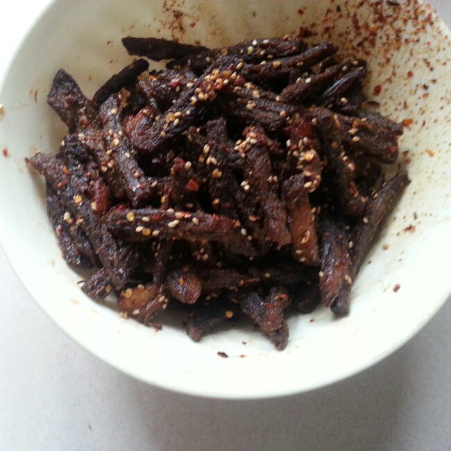 麻辣牛肉干