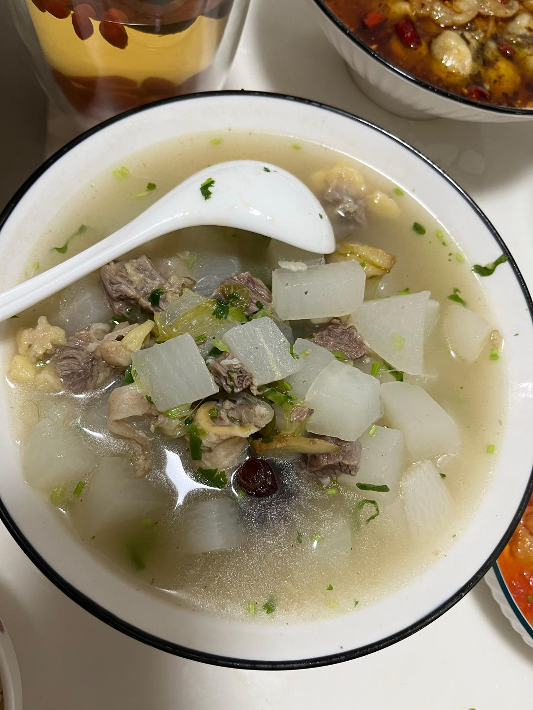 白萝卜牛腩汤（含清炖牛肉做法）