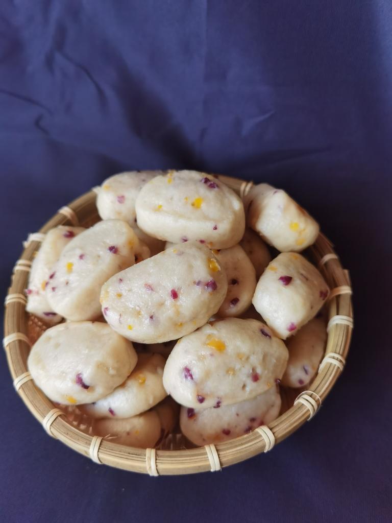 ♨️山药双薯小馒头的做法