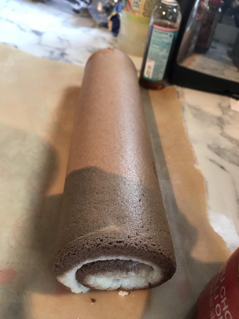 可可旋风蛋糕卷（视频）