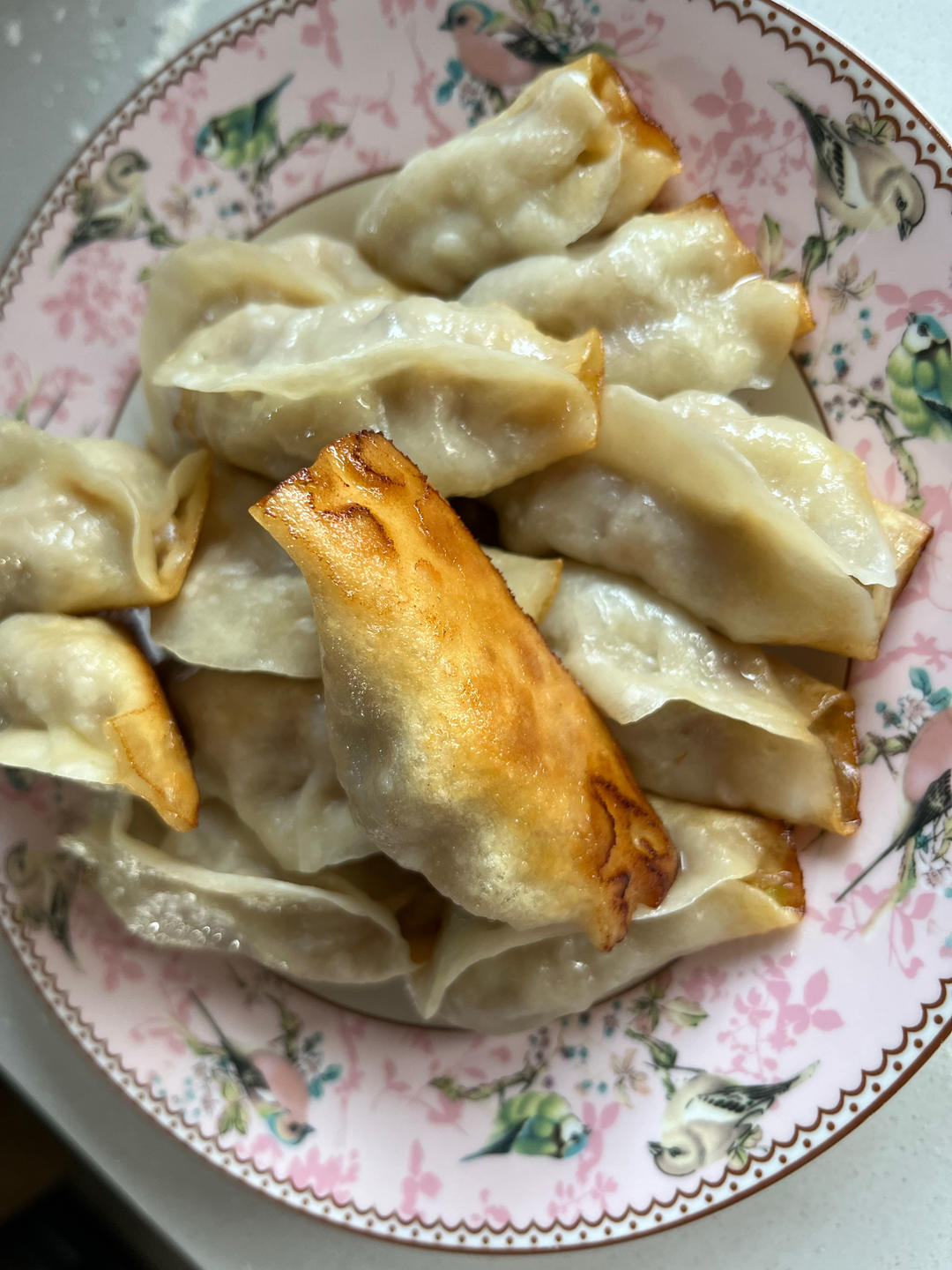 卷心菜锅贴