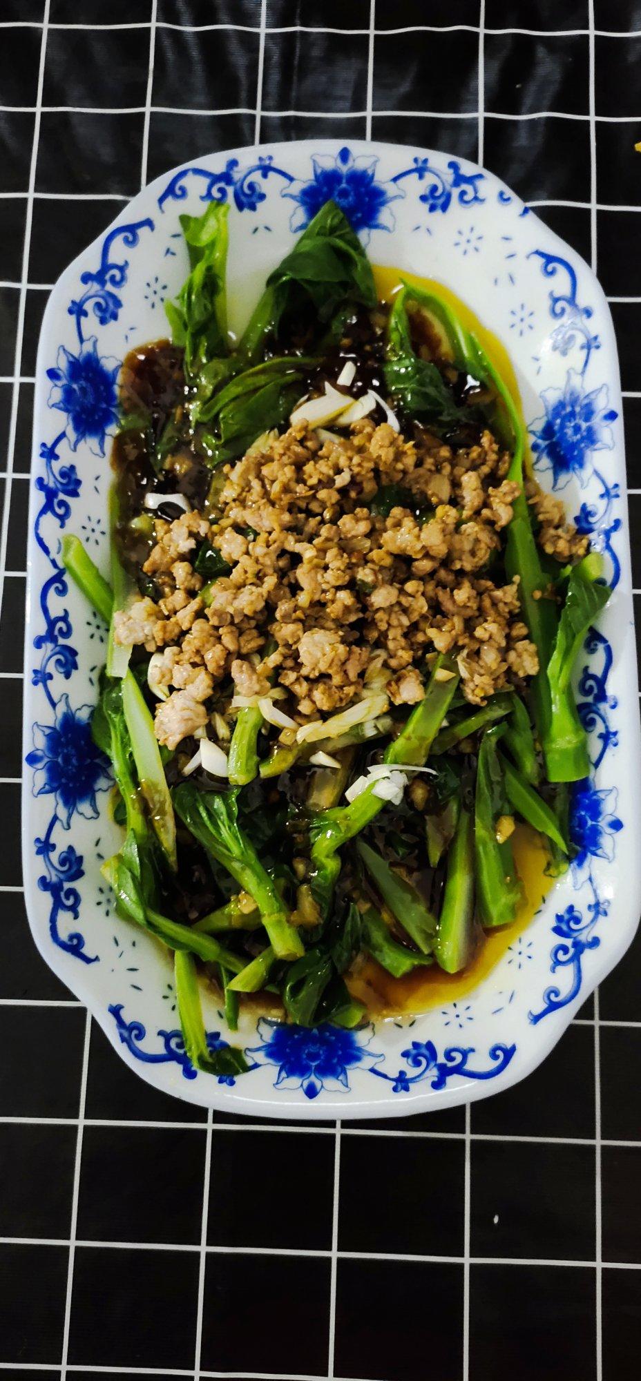 🔥比肉好吃的蒜蓉蚝油菜心！好吃不胖系列