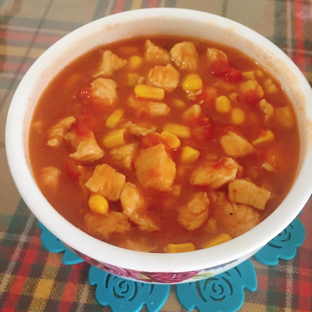 鲜嫩多汁番茄鸡胸肉！巨简单～