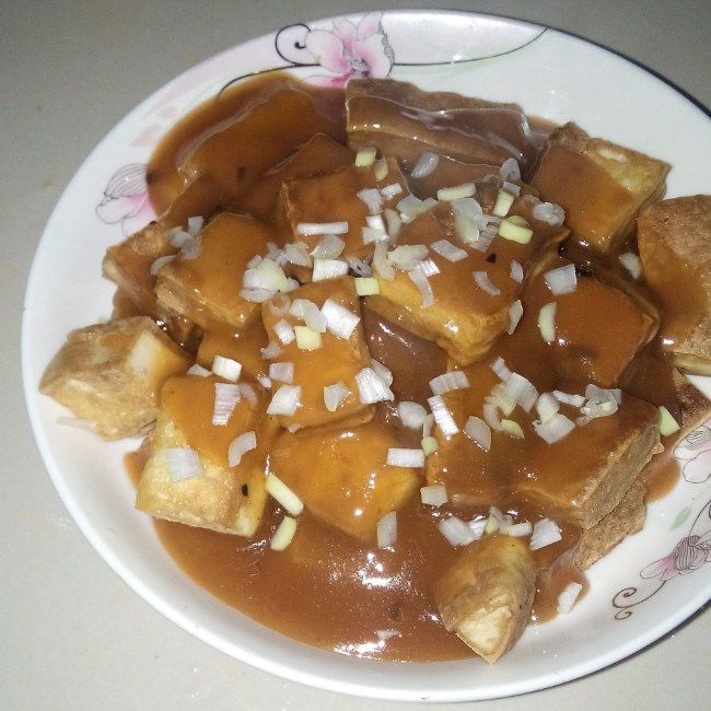 糖醋脆皮豆腐