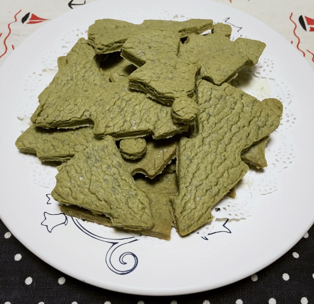 心形抹茶饼干
