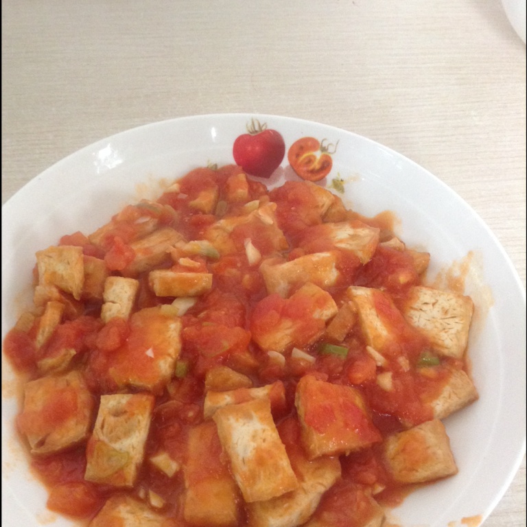 番茄豆腐