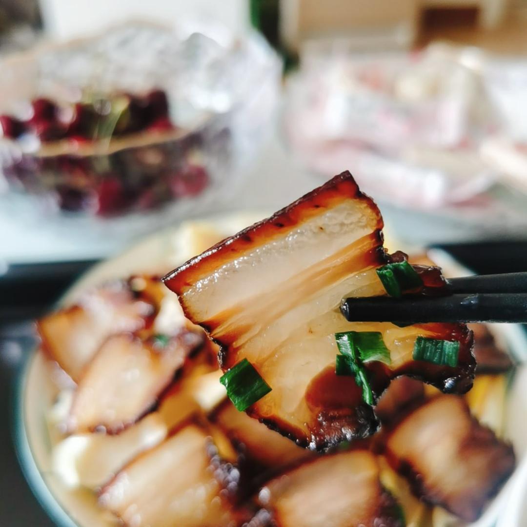 简单快手的酱肉蒸笋