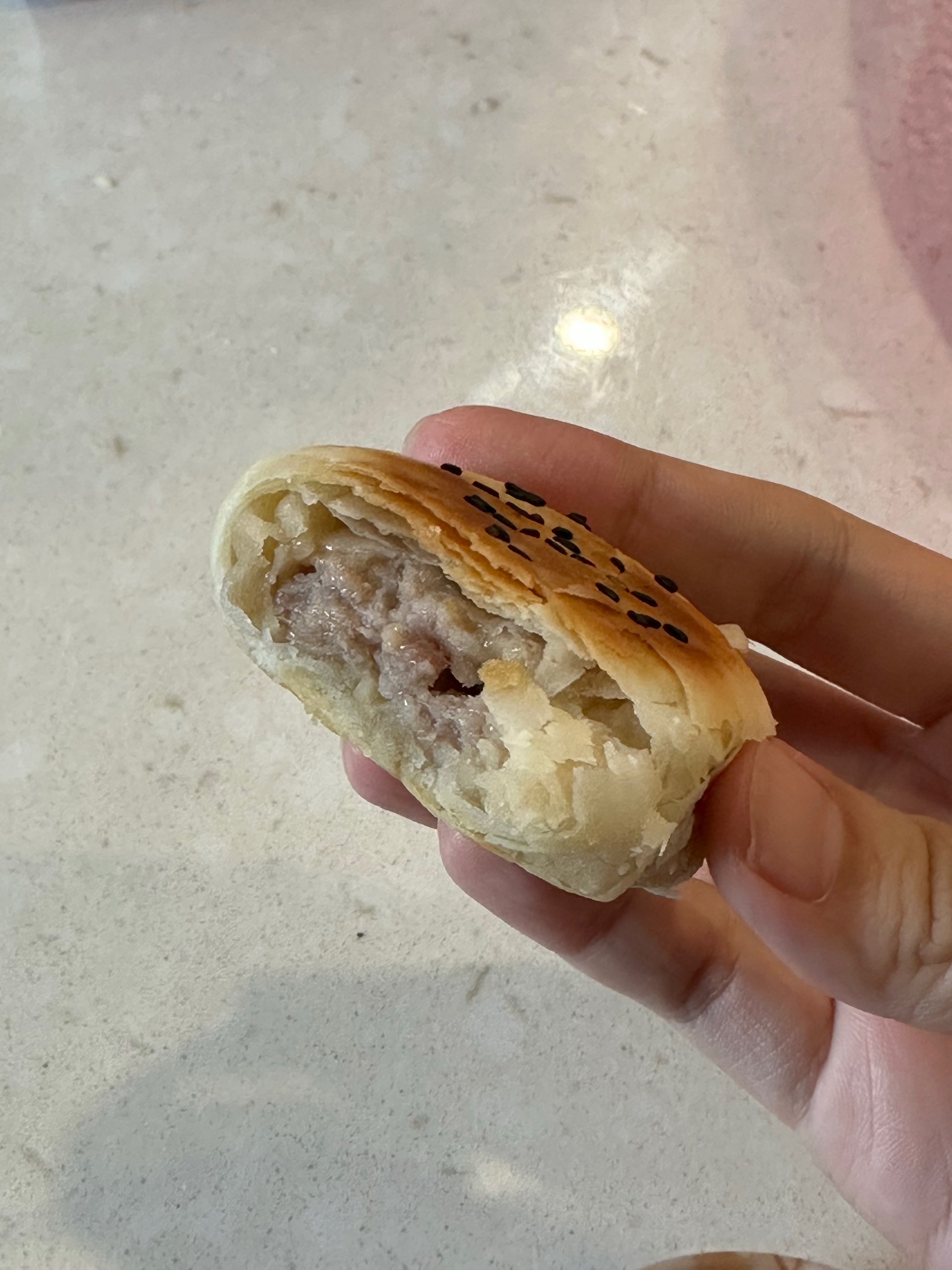 【鲜肉月饼】秋天的第一颗月饼，一口爆汁，酥香掉渣！