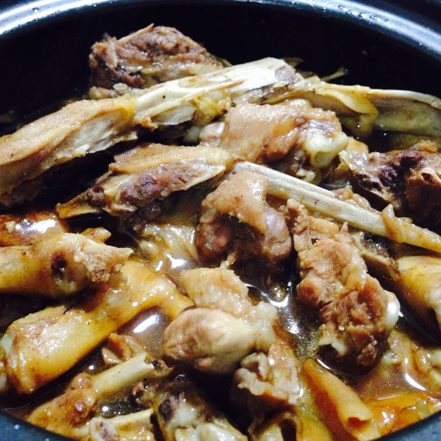 炒鸭肉