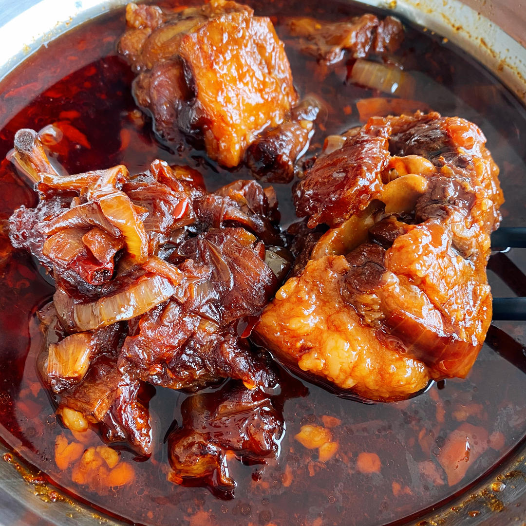 farname蘑菇做的韩式红烧牛尾koreanstyleoxtailstew