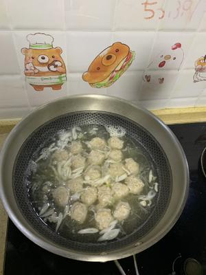 降燥养生的白萝卜丸子汤的做法 步骤12
