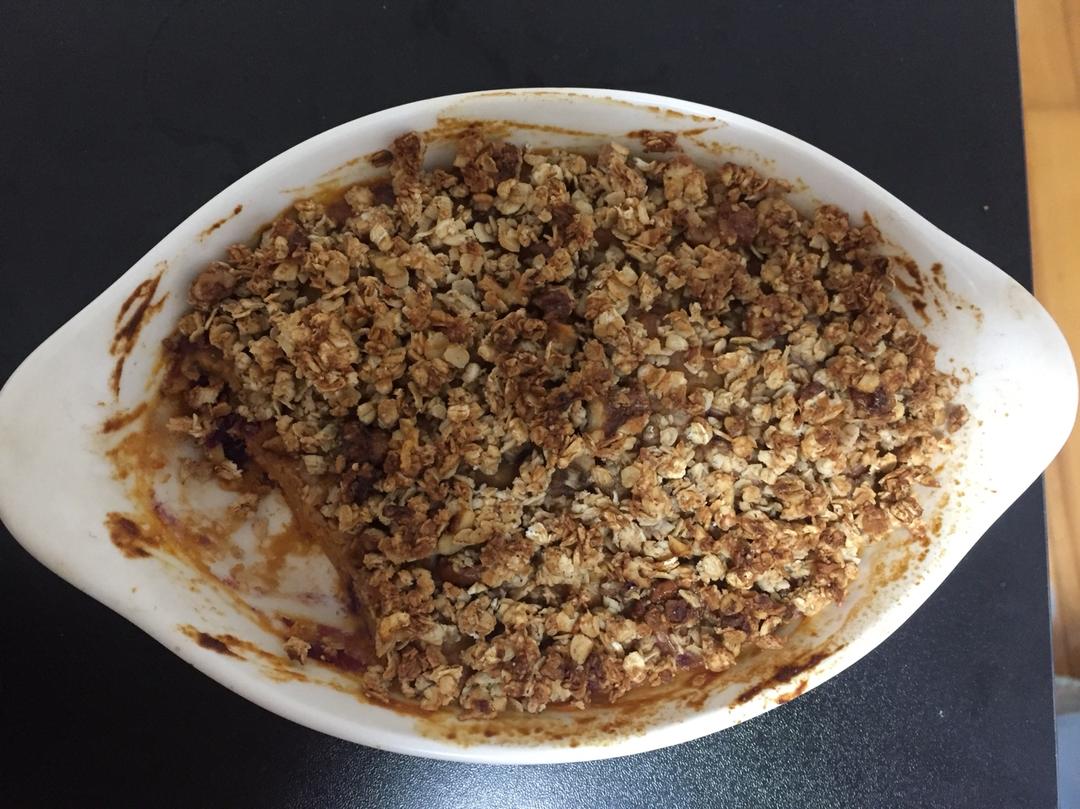 粉糯红薯泥配燕麦酥丨健康·三餐