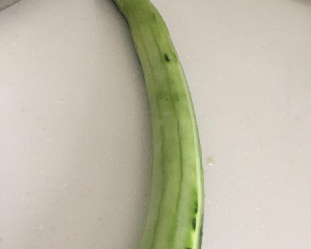 削皮的黄瓜