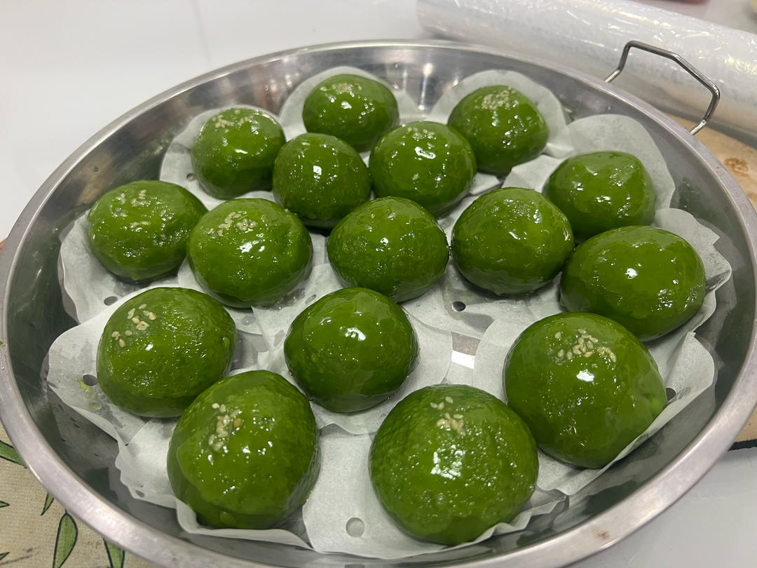 香糯可口的青团