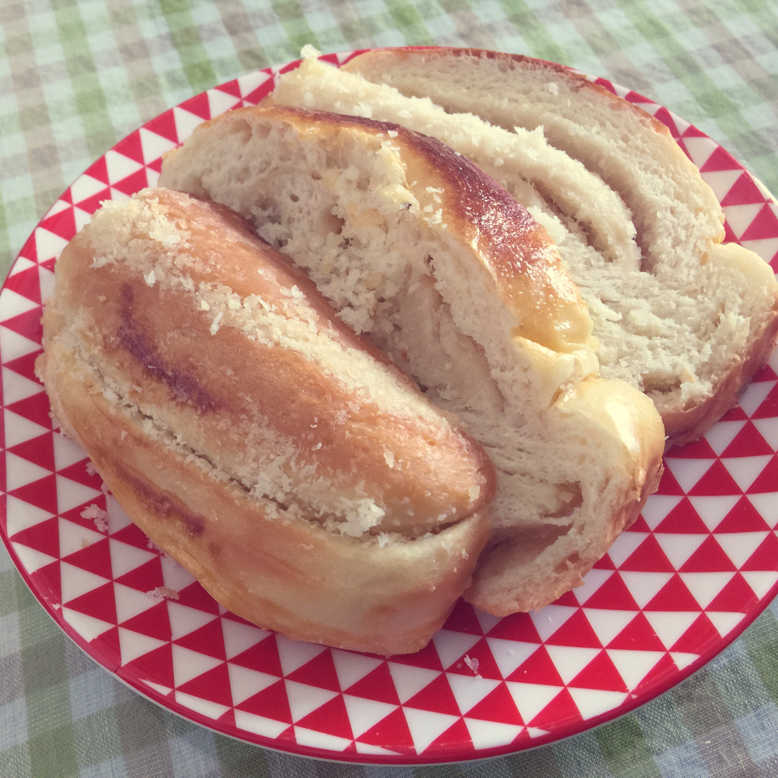 椰蓉吐司面包 Coconut Loaf