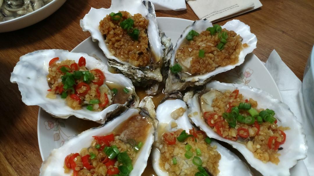 超简单～蒸蒜蓉生蚝