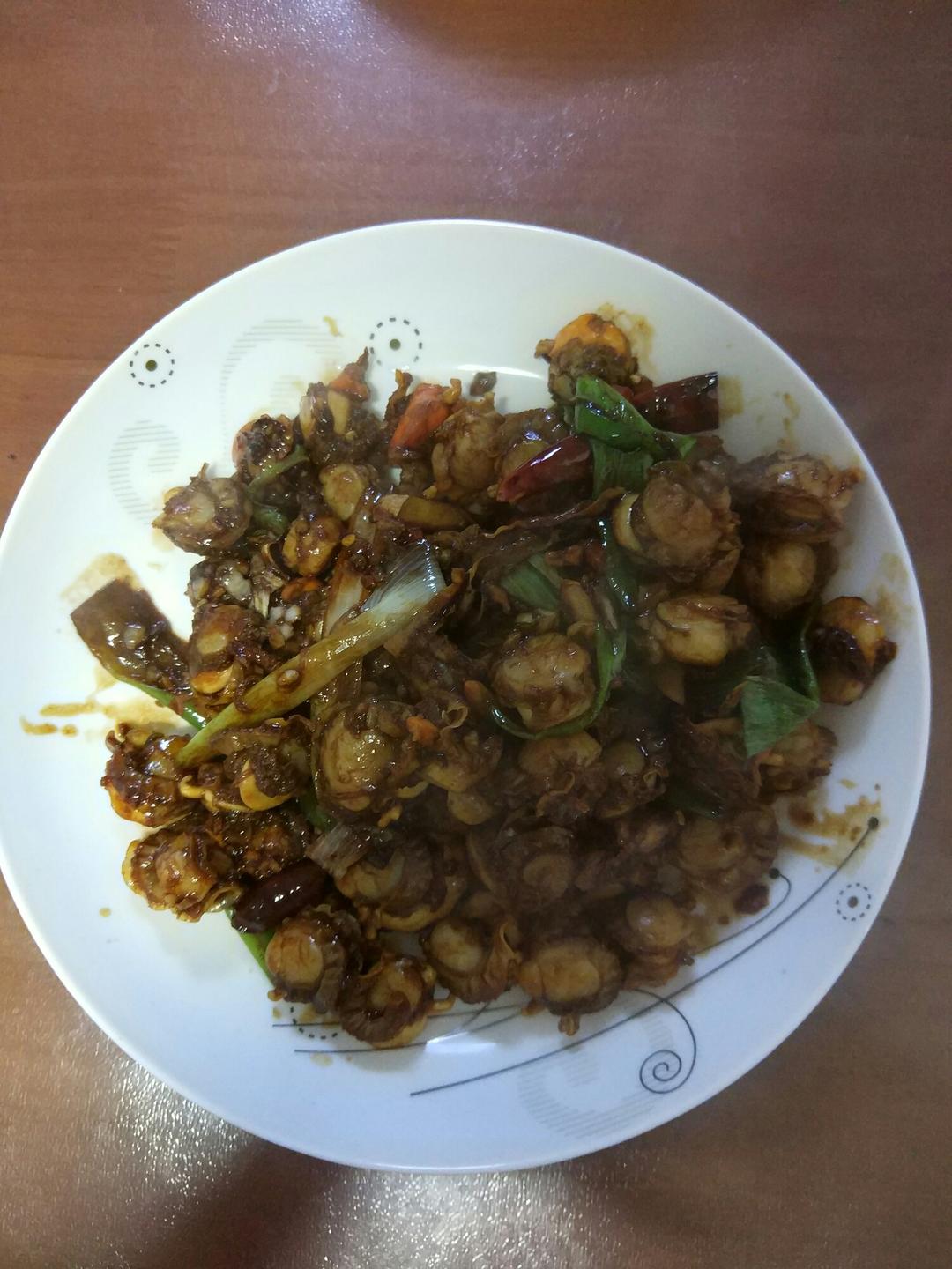 炒扇贝肉的做法