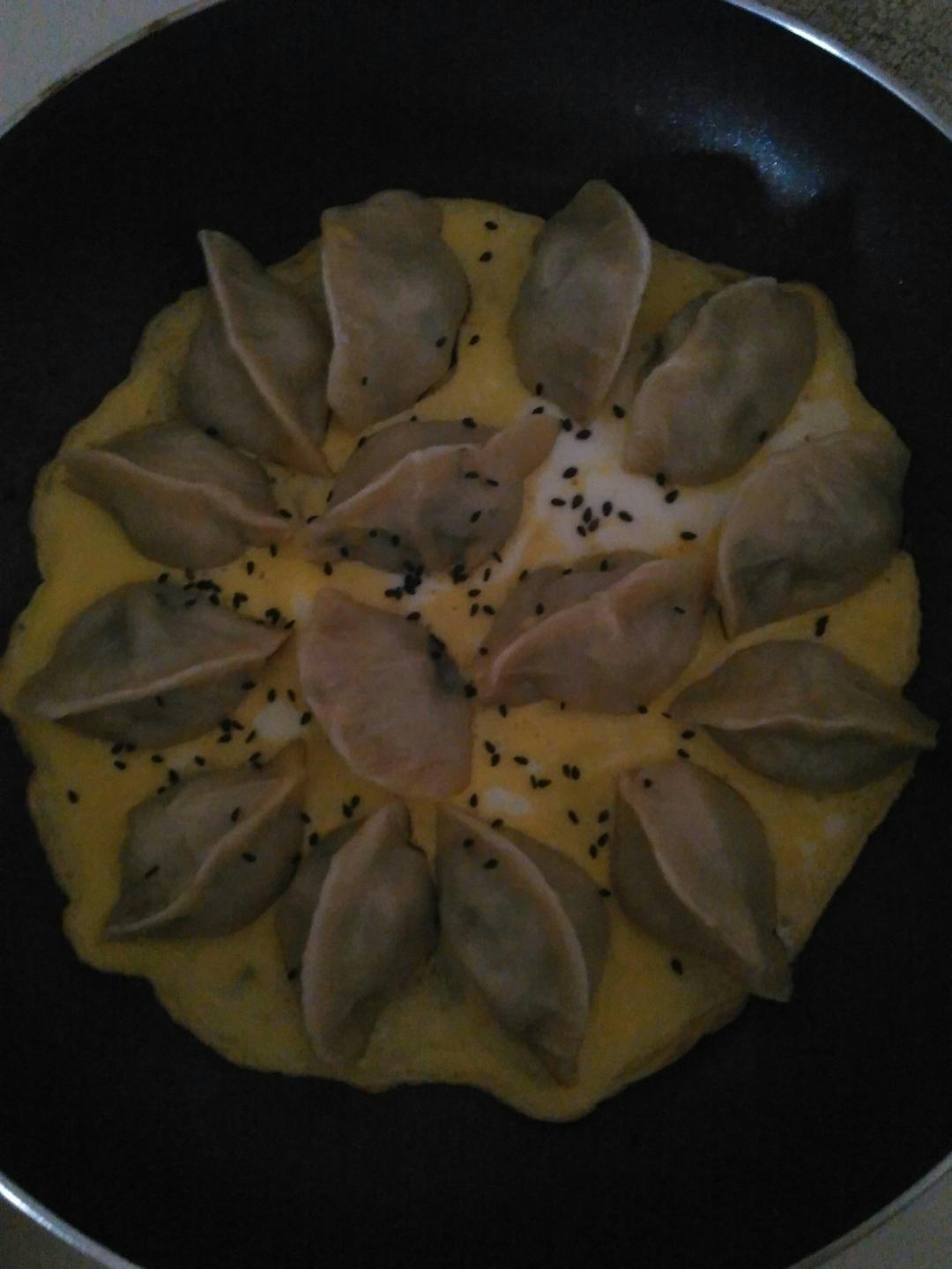 懒人快手抱蛋煎饺