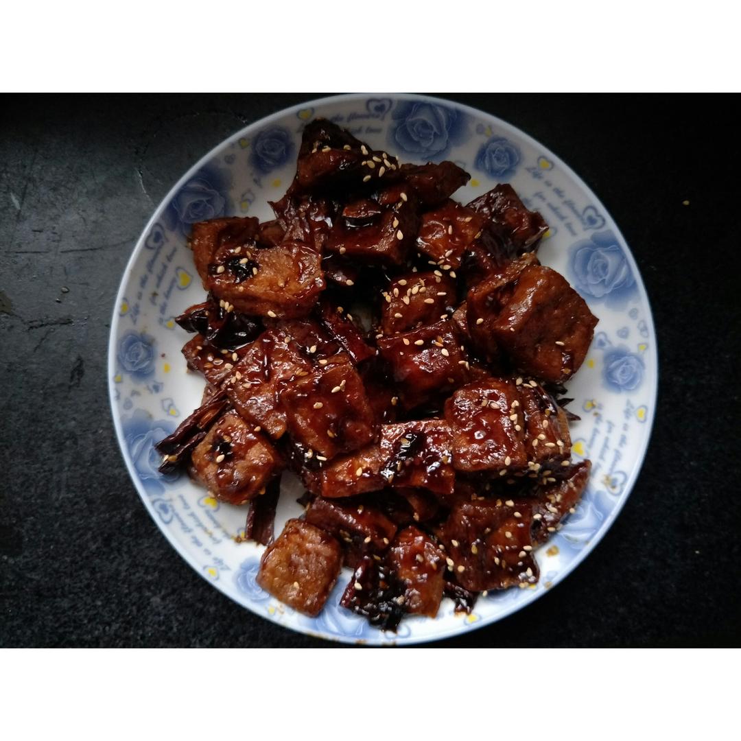 蜜汁豆干