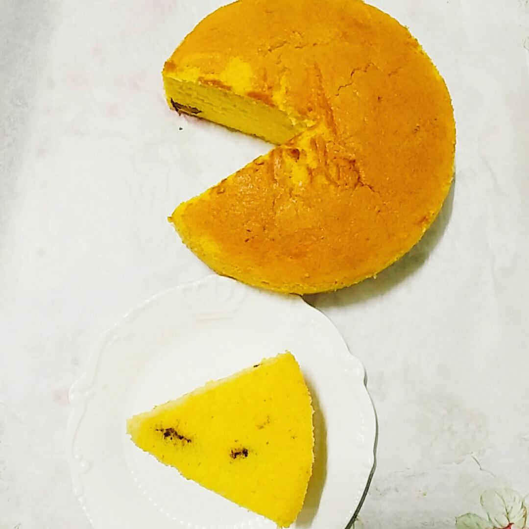 南瓜戚风蛋糕