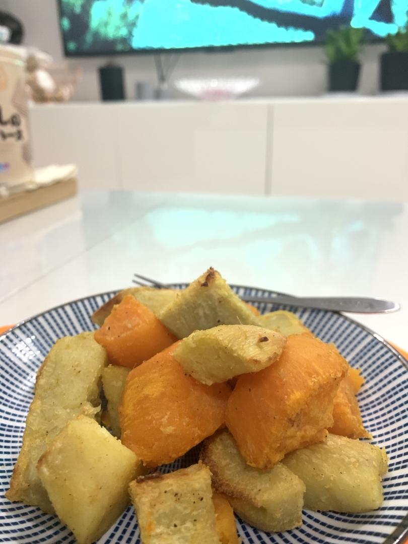 从此放弃油炸🥔烤杂蔬（土豆，红薯，藕片...）