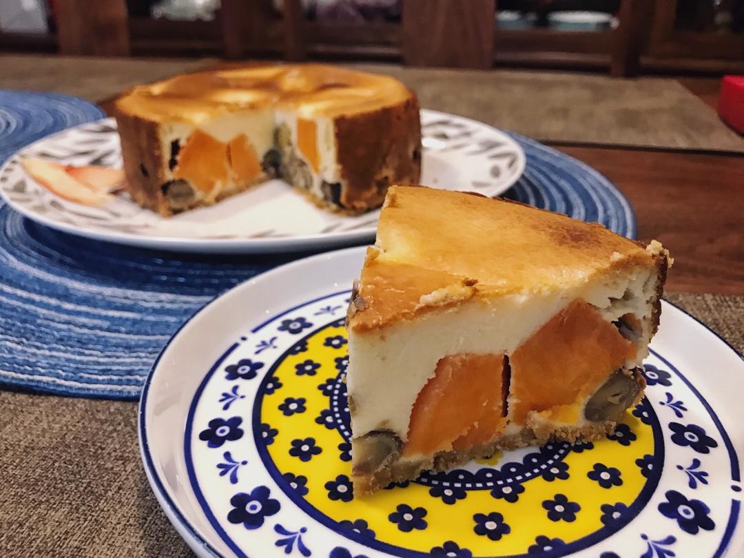 红薯板栗奶酪蛋糕—秋冬天的大满足