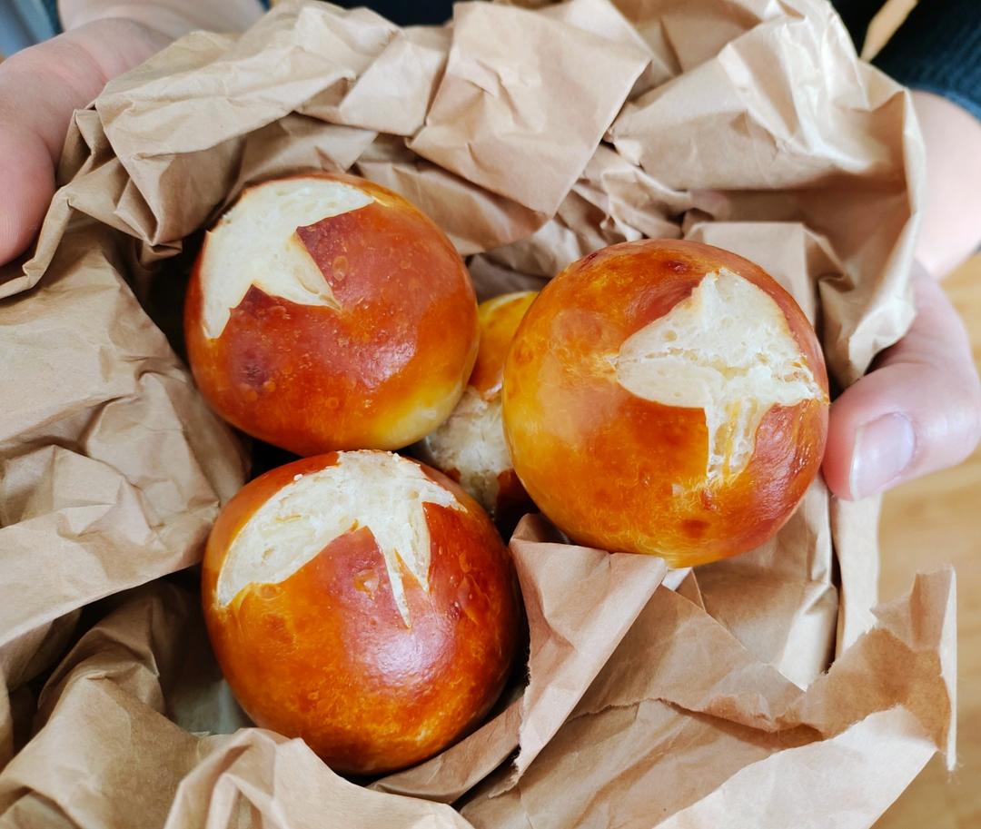 碱水小丸子（超可爱好操作的碱水面包）