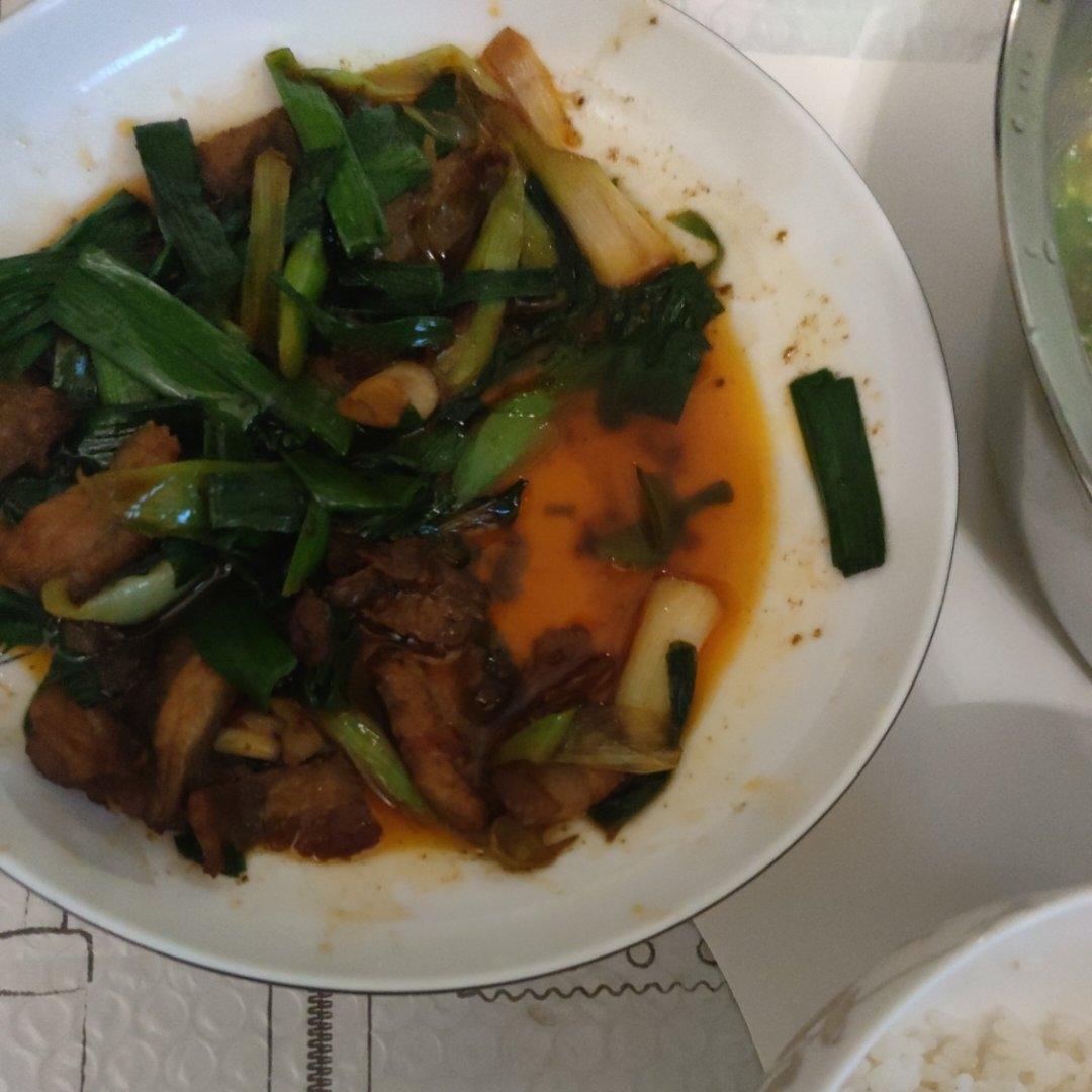蒜苗回锅肉——经典川菜