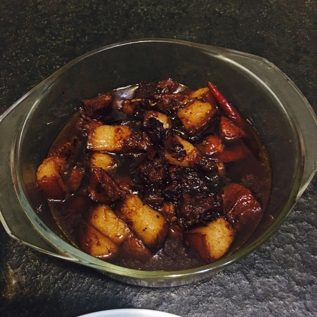 川式红烧肉—黄豆烧肉