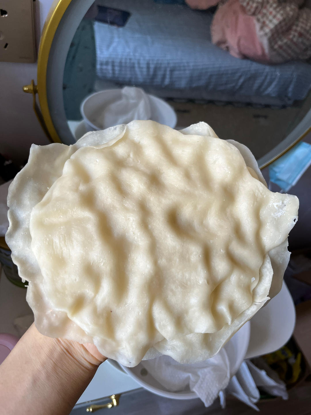 卷菜我最爱水烙馍（河南人最后的倔强👀）