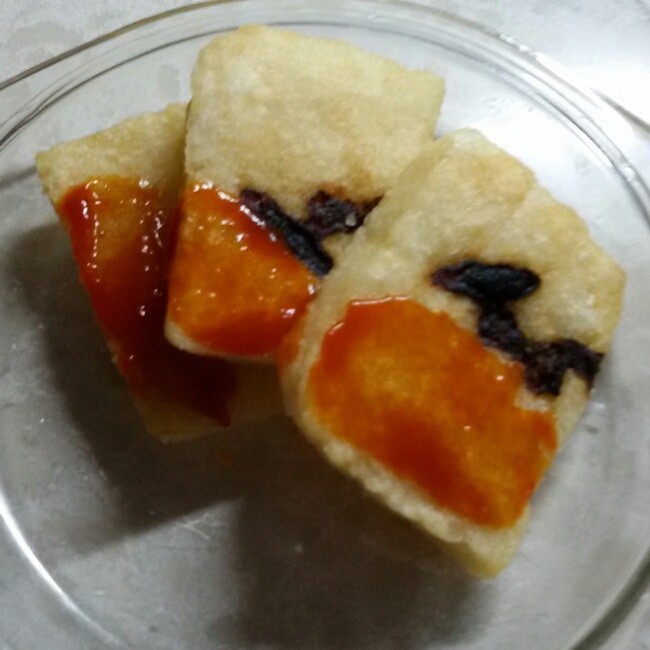 豆沙油糍粑