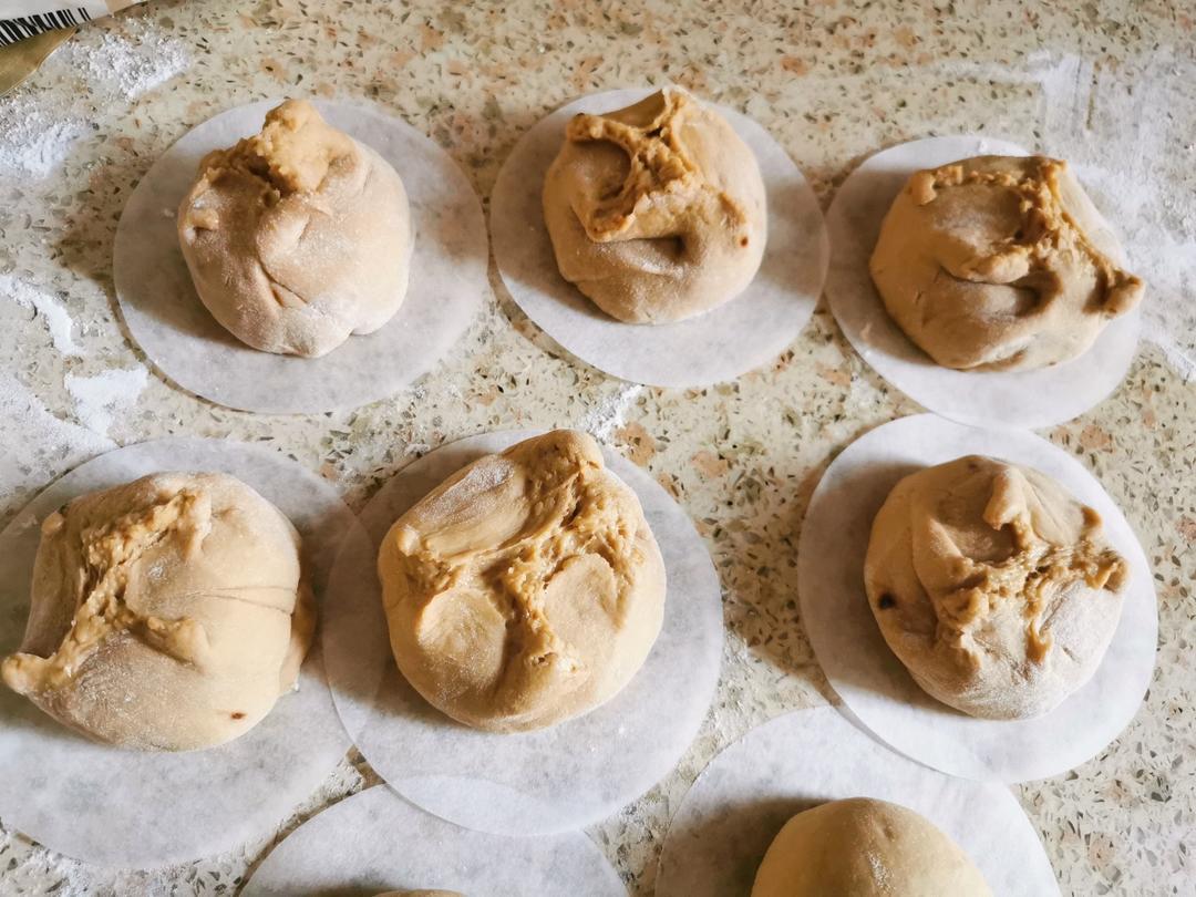 妥妥的红糖开花馒头