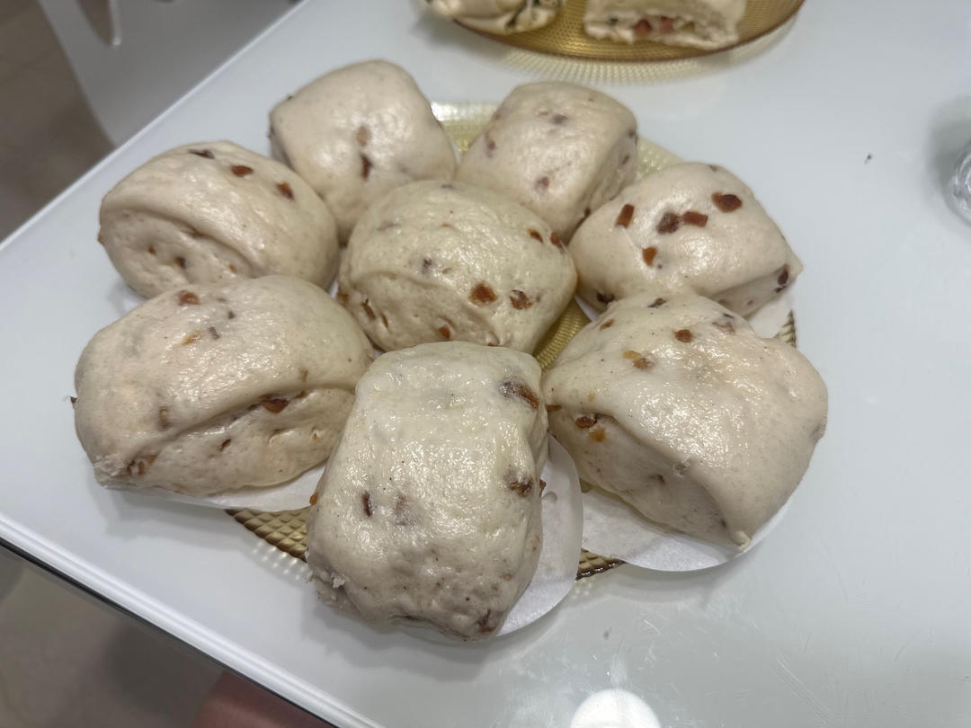红枣刀切馒头