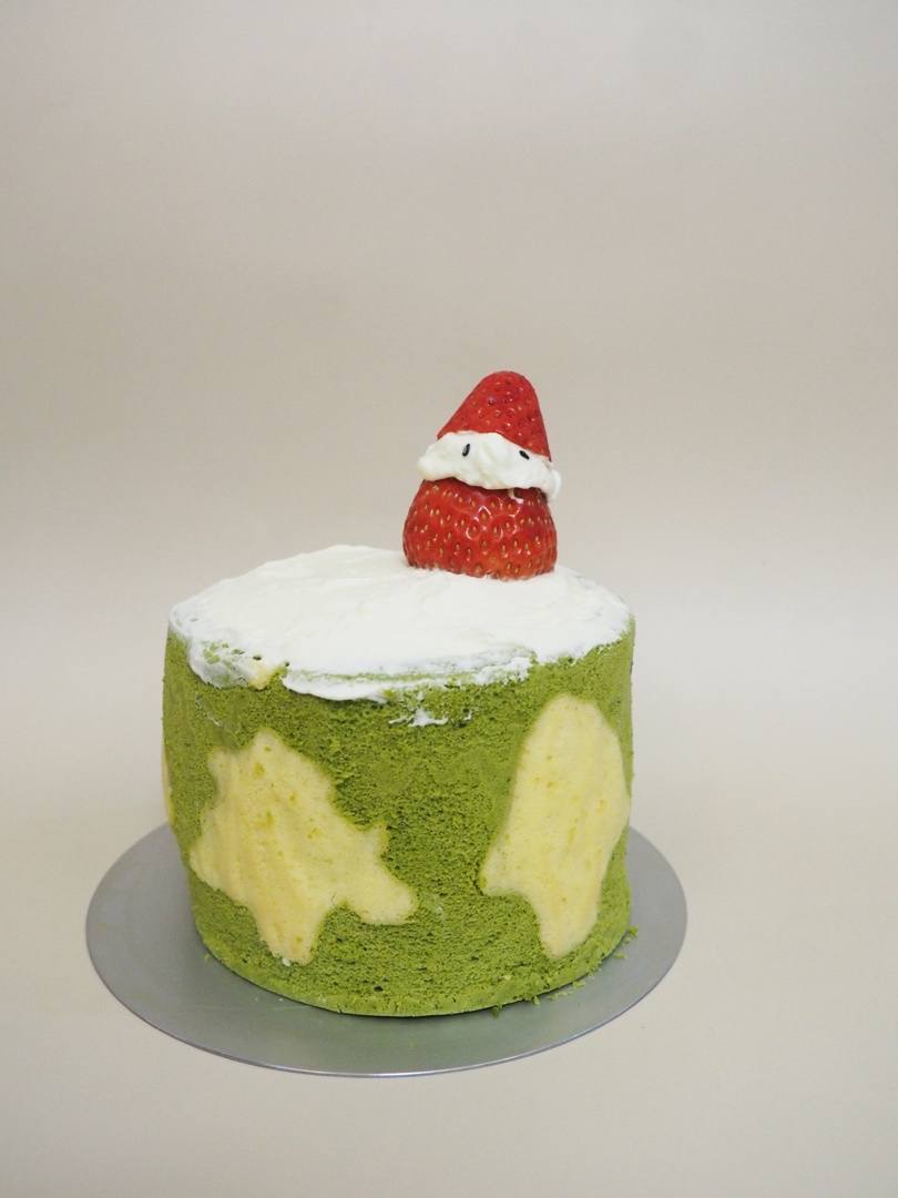 新手也能学会的圣诞小森林漩涡蛋糕 | 北鼎烤箱版