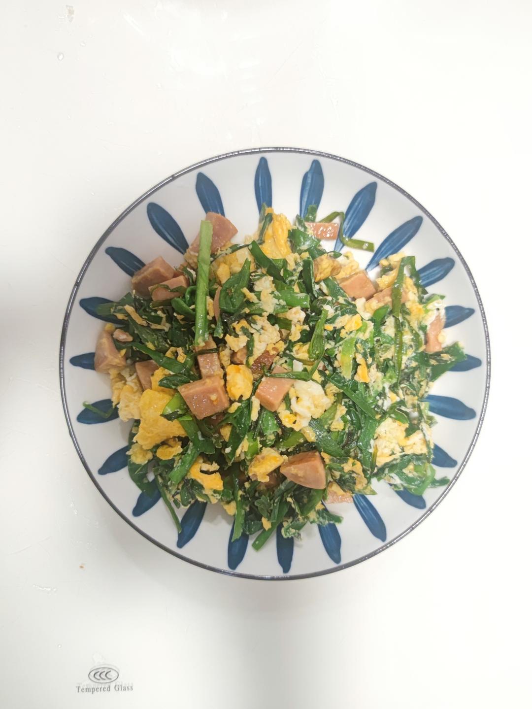 韭菜炒鸡蛋——三分钟快手下饭菜 掌握火候的秘诀