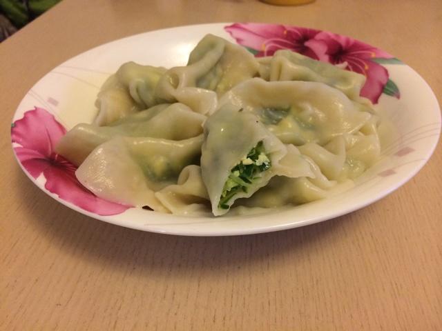 黄瓜鸡蛋虾仁饺子的做法