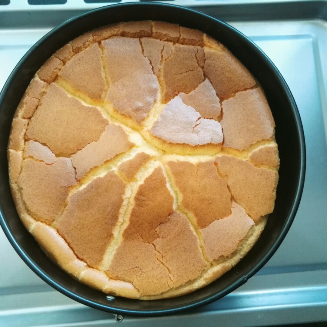 超详细8寸戚风蛋糕