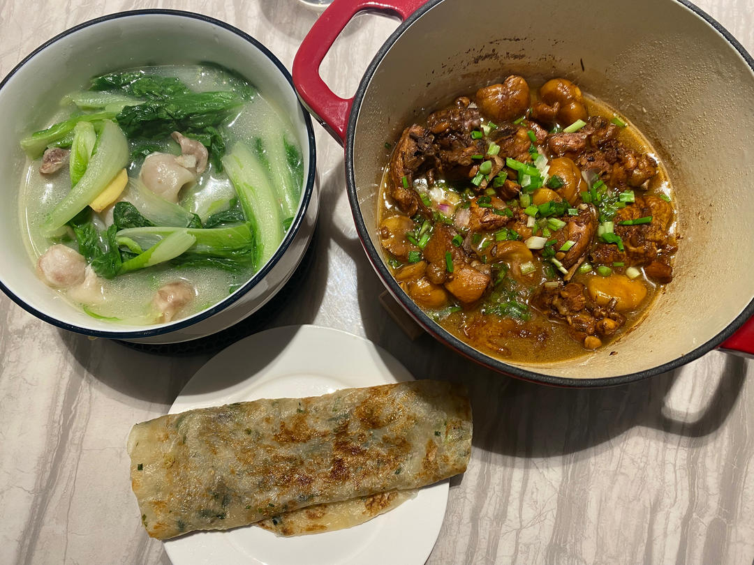 秋天里的美味【板栗烧鸡】含板栗不糊汤的小秘诀