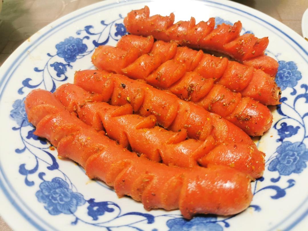 香烤火腿肠