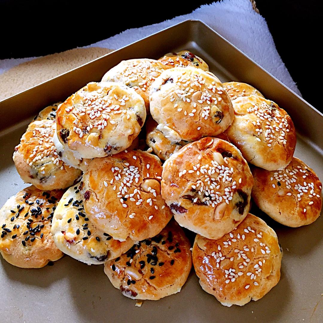 葡萄干花生酥（低油低糖版）