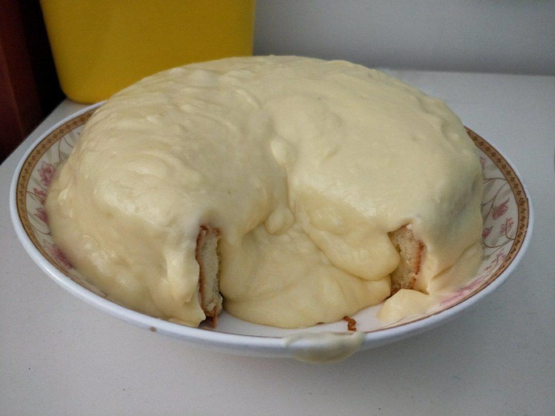 爆浆椰椰芝士奶盖蛋糕