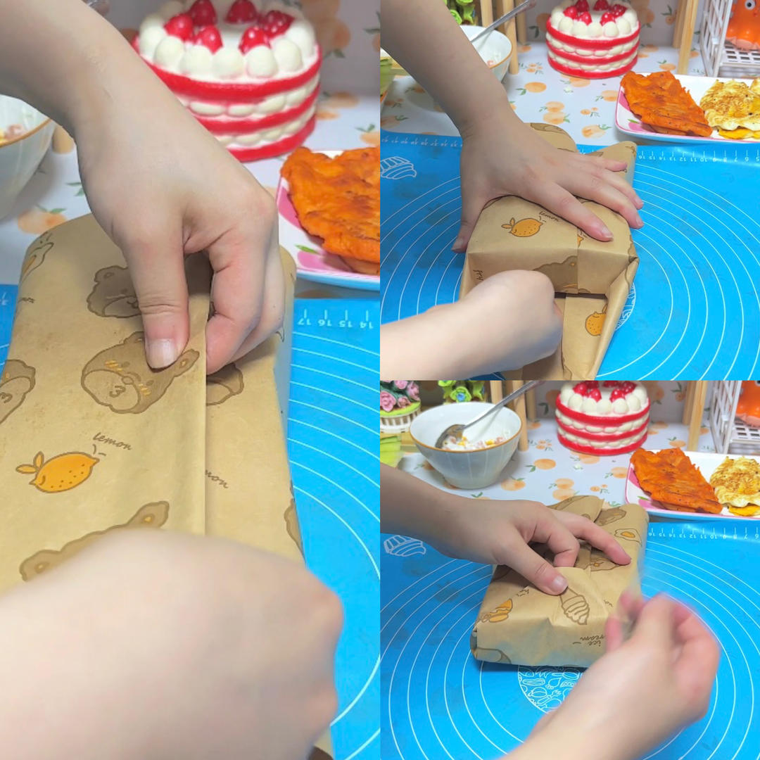 纯奶手撕吐司的做法 步骤1