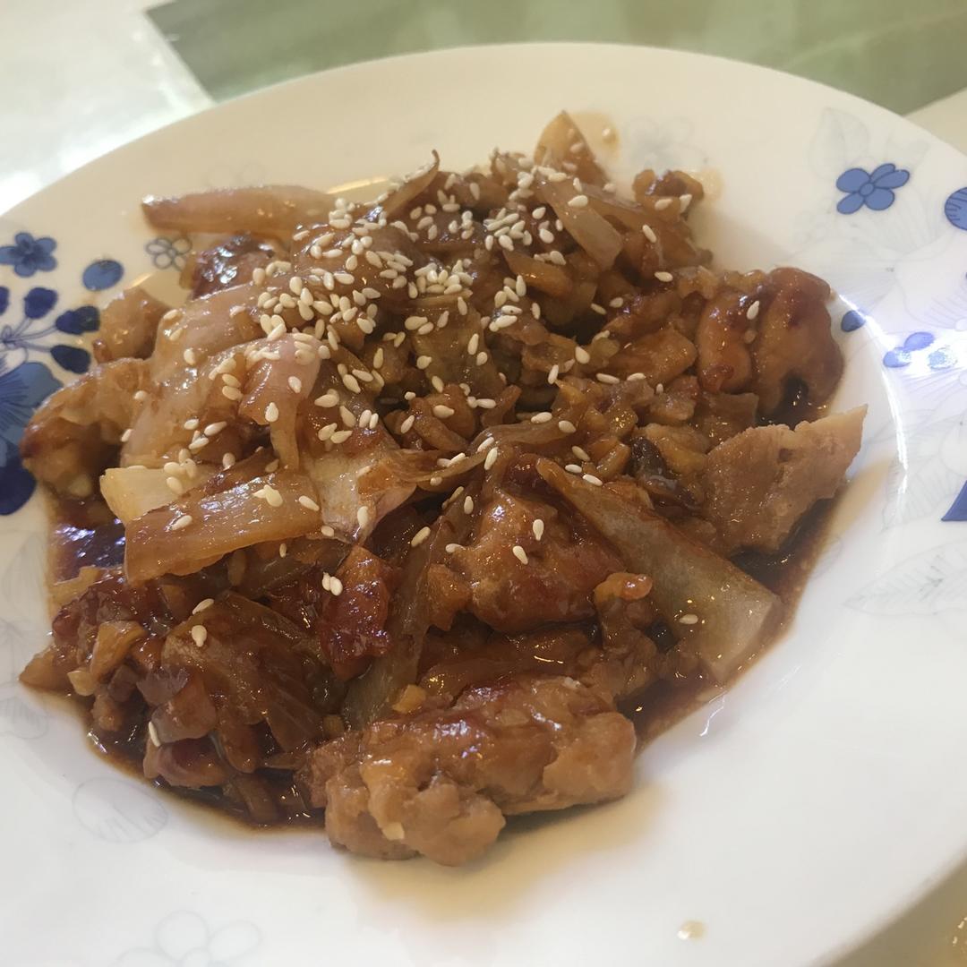 照烧蒜香版鸡腿饭的做法