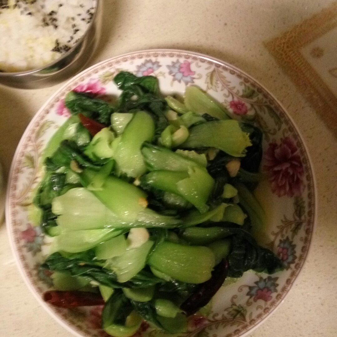 炝炒小油菜