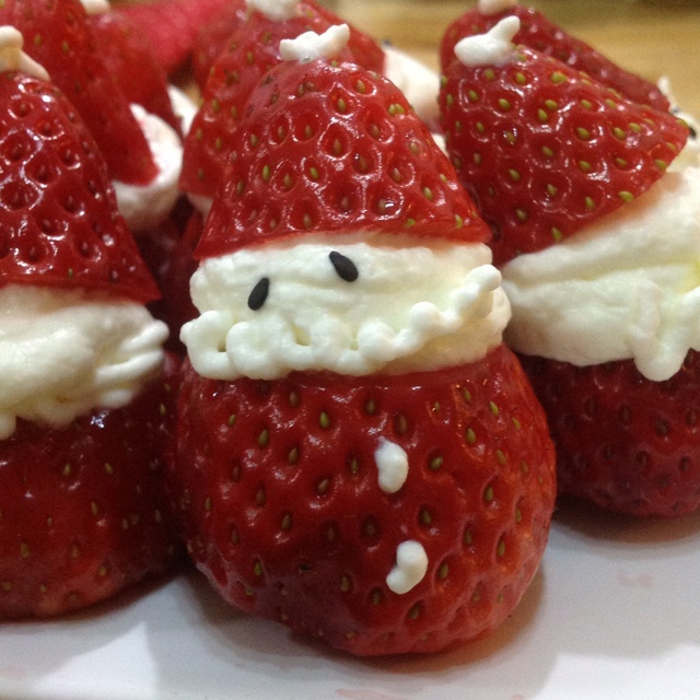 草莓圣诞老人、圣诞雪人