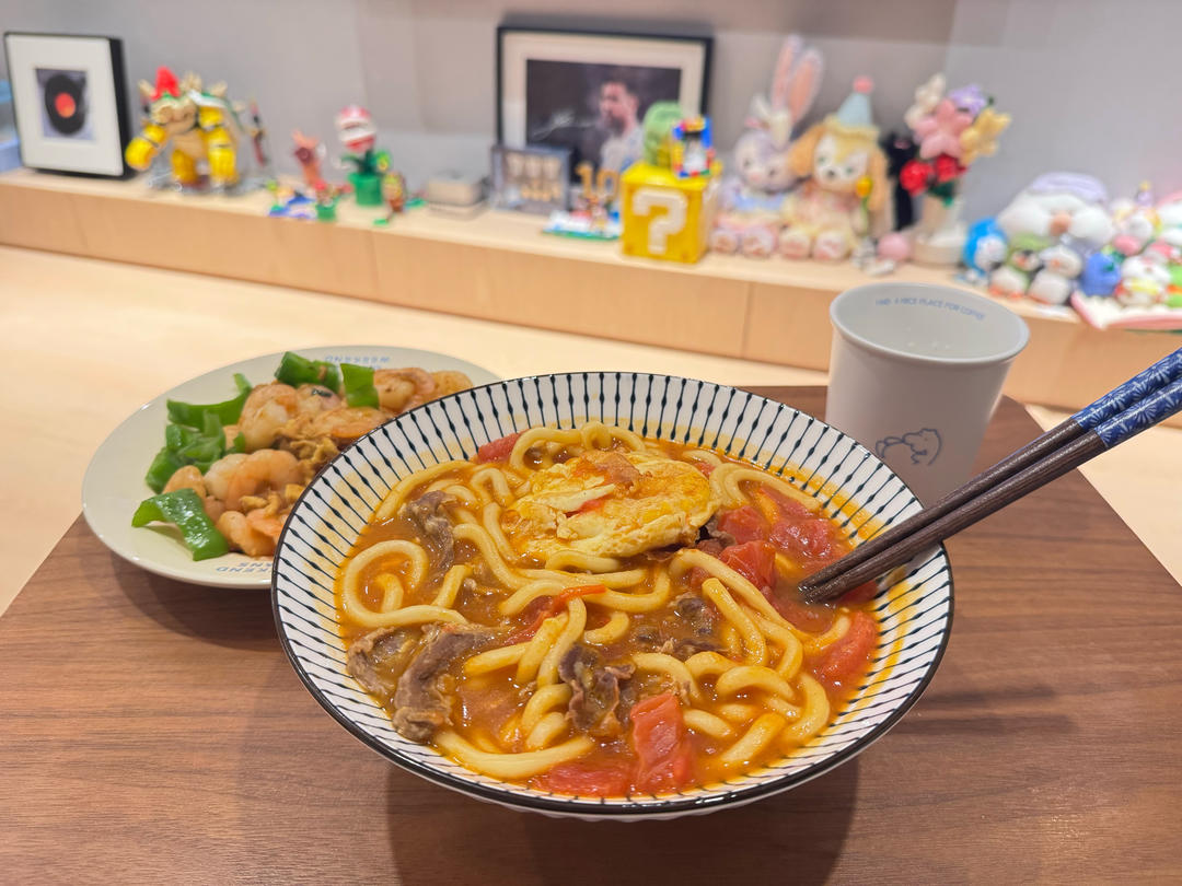咖喱肥牛乌冬面