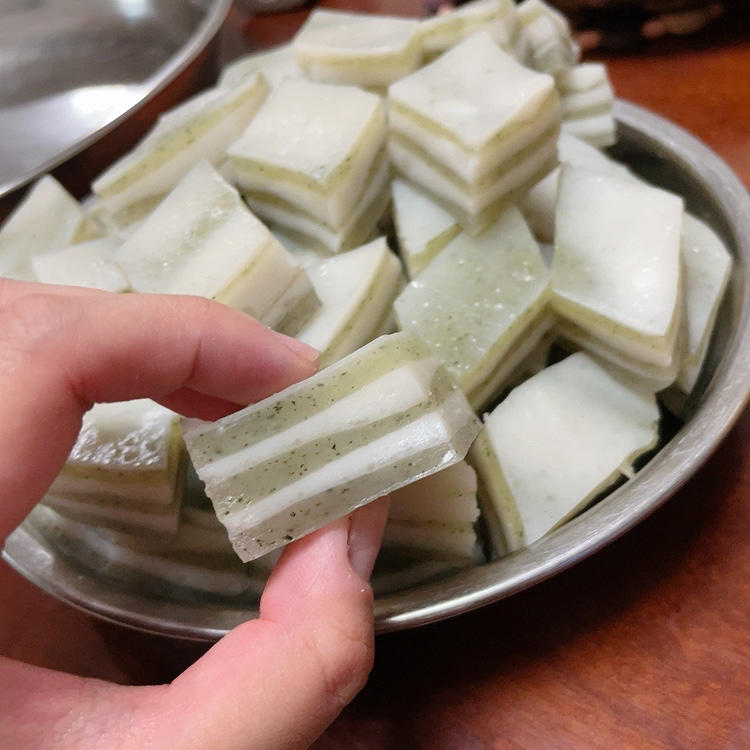 斑斓椰汁千层糕（不会出水版）