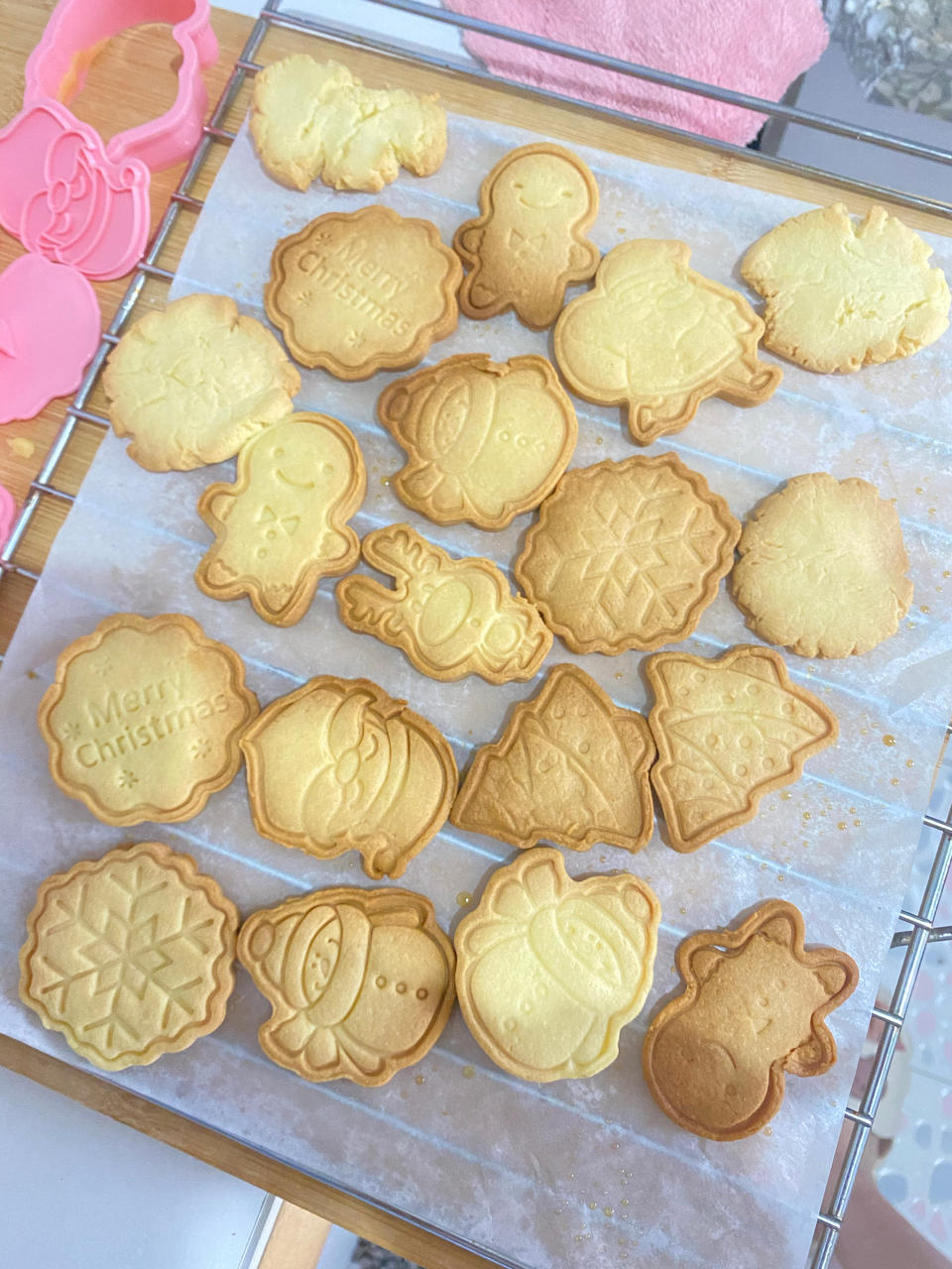 圣诞黄油饼干